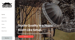 Desktop Screenshot of photoboothventuracounty.com